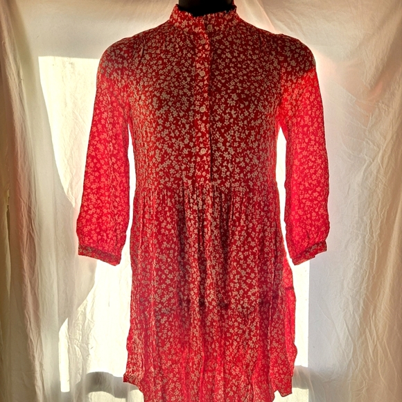 Red & White Dress EUC - Picture 1 of 13